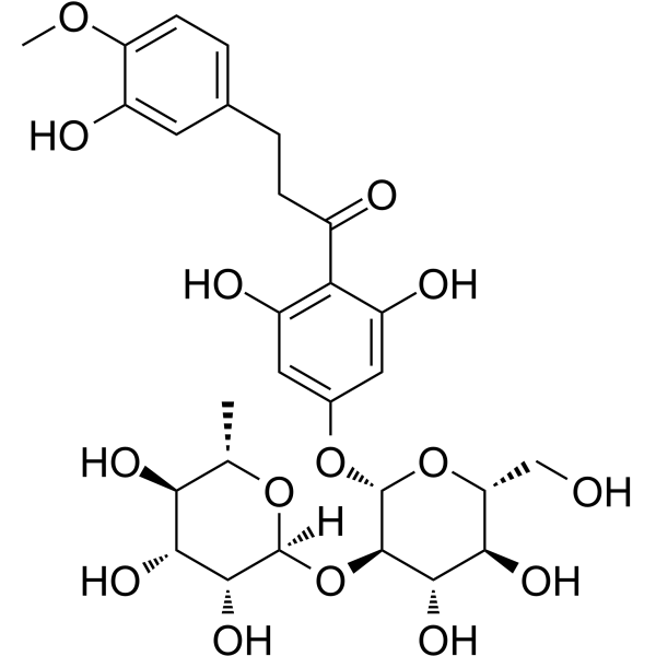 Neosperidin-dihydrochalcone Structure